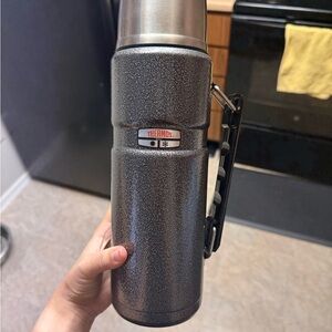 Thermos Gray Insulated Flask